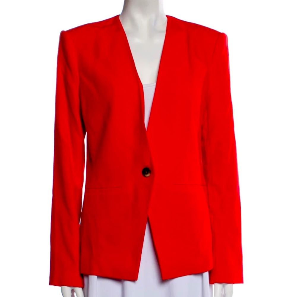 L’AGENCE Red Blazer NWOT sz8